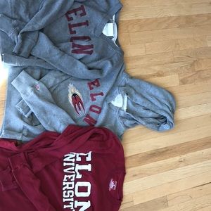 3 Elon U items! Long sleeve T, hoodie &sweatshirt